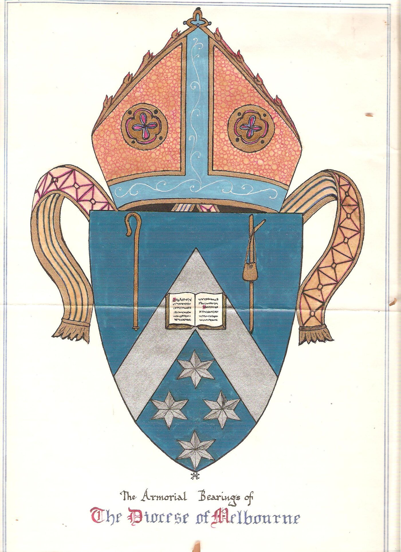 Crest Anglican Diocese of Melbourne