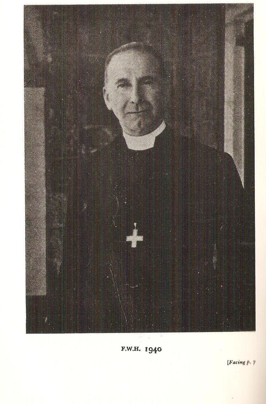 Archbishop Head, Frederick Waldegrave (18 April 1874 - 18 December 1941) 1940
