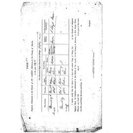 Correspondence: BaptismStJames