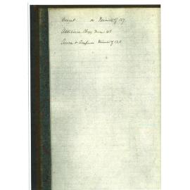Diocesan Account Ledger: Diocesan Financials Box1087