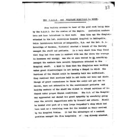 Registrar - Albert Edward McLennan Letter Book March 2 1916 - June 7 1916: CEMSMilitaryHospitalsEgypt1916
