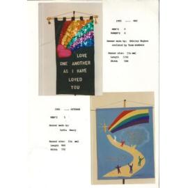 Anglican Cursillo Movement Diocese of Melbourne banners